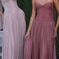 Chiffon Sweetheart Neckline Gown By Ladivine CD414 - Women Evening Formal Gown - Special Occasion/Curves