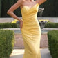 Satin Sweetheart Neckline Gown By Ladivine CD676 - Women Evening Formal Gown - Special Occasion