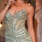 Strapless Sweetheart Neckline Gown By Ladivine CD660 - Women Evening Formal Gown - Special Occasion