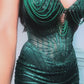 Embellished Strapless Mermaid Gown by Cinderella Divine J871 - Special Occasion