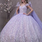 Glitter Sweetheart Neckline Quinceanera Dress by Elizabeth K - GL3175