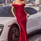 Off Shoulder Sweetheart Neckline Gown By Amoris T402 - Women Evening Formal Gown - Special Occasion