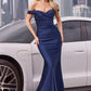 Off Shoulder Sweetheart Neckline Gown By Amoris T402 - Women Evening Formal Gown - Special Occasion