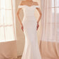 Off Shoulder Sweetheart Neckline Gown By Amoris T402 - Women Evening Formal Gown - Special Occasion
