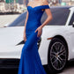 Off Shoulder Sweetheart Neckline Gown By Amoris T402 - Women Evening Formal Gown - Special Occasion