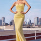Chiffon Scoop Neckline Gown By Amoris T702 - Women Evening Formal Gown - Special Occasion