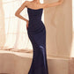 Chiffon Scoop Neckline Gown By Amoris T702 - Women Evening Formal Gown - Special Occasion