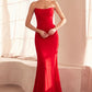 Chiffon Scoop Neckline Gown By Amoris T702 - Women Evening Formal Gown - Special Occasion