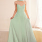 Strapless Cowl Neckline A-Line Gown By Amoris T703 - Women Evening Formal Gown - Special Occasion