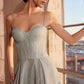 Glitter Sweetheart A-Line Gown By Amoris T706 - Women Evening Formal Gown - Special Occasion