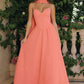Pointed Sweetheart Neckline Gown By Amoris T711 - Women Evening Formal Gown - Special Occasion