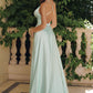 Cowl Neckline A-Line Gown By Amoris T714 - Women Evening Formal Gown - Special Occasion