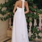 Halter V-Neckline A-Line Bridal Gown By Amoris T715W