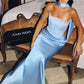 Strapless Satin Sheath Gown By Amoris T816 - Women Evening Formal Gown - Special Occasion