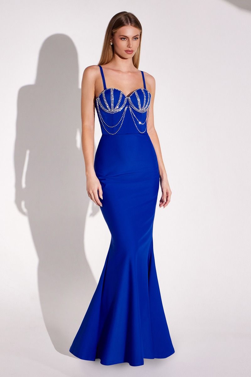 Fitted Sweetheart Neckline Gown By Amoris T9003P - Women Evening Formal Gown - Special Occasion