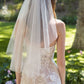 Fit and Flare Strapless Bridal Gown by Andrea & Leo Couture WL062