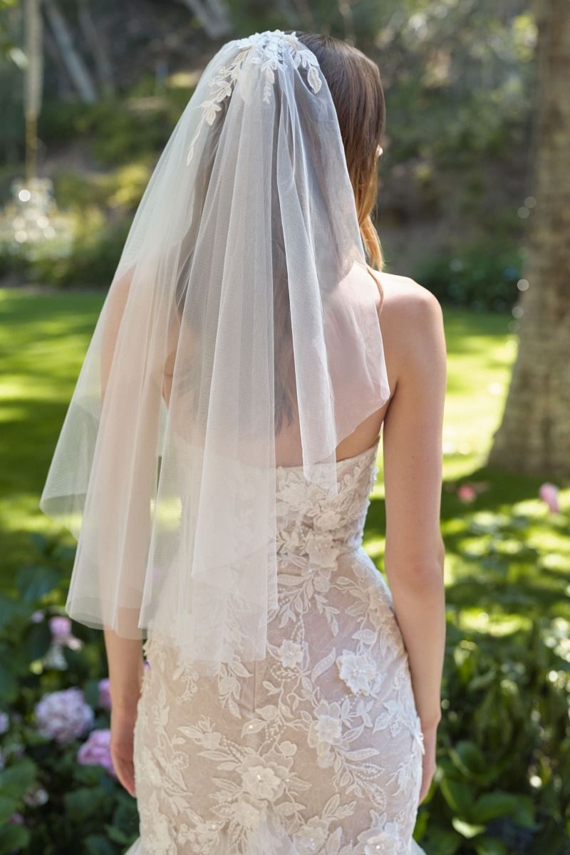 Fit and Flare Strapless Bridal Gown by Andrea & Leo Couture WL062