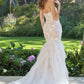 Fit and Flare Strapless Bridal Gown by Andrea & Leo Couture WL062