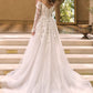 Off Shoulder Sweetheart Neck Bridal Gown by Andrea & Leo Couture WL067