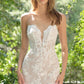 Strapless Corset Bodice Bridal Gown by Andrea & Leo Couture WL072