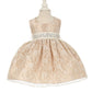 Rinestone Lace Taffeta Girl Party Dress by Cinderella Couture USA AS1132
