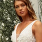 Layered Tulle Gardinia Bridal Gown by Andrea & Leo Couture - A1028W