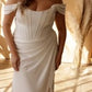 CORSET SOFT SATIN BRIDAL GOWN - Cinderella Divine 7484WC