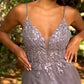 A-Line Layered Tulle Dress by Cinderella Divine - CD0154- Special Occasion/Curves