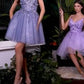 A-Line Cocktail Short Dress By Ladivine 9245 - Women Evening Formal Gown - Special Occasion