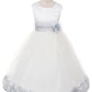 Sash Flower Petal Flower Girl Dress 2of2 by AS160B Kids Dream - Girl Formal Dresses