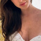 Strapless Floral Tulle A-Line Slit Bridal Gown by Andrea & Leo Couture A1089W Penelope