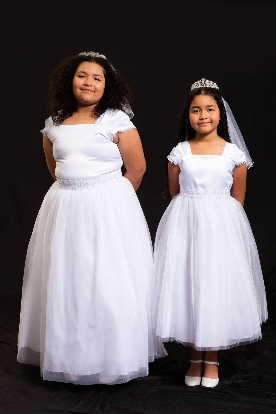Girl Party Pleated Cap Sleeve Long Dress by AS222 Kids Dream - Girl Formal Dresses