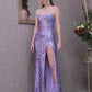 Sequin Mermaid Women Formal Dress with Lace up Back by Elizabeth K - GL3127 - Special Occasion/Curves