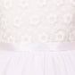 Flower Embroidered Tulle Flower Girl Dress by AS368 Kids Dream - Girl Formal Dresses