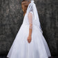 Lace Applique Bodice Full Flower Girl Dress by AS418 Kids Dream - Girl Formal Dresses