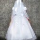 Chandelier Trim Communion Flower Girl Dress by AS460 Kids Dream - Girl Formal Dresses