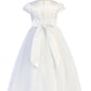 Chandelier Trim Communion Flower Girl Dress by AS460 Kids Dream - Girl Formal Dresses