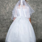 Girl Party Embroidery Mesh Half Sleeve Dress by AS462 Kids Dream - Girl Formal Dresses