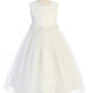 Lace Glitter Tulle Flower Girl Dress by AS468 Kids Dream - Girl Formal Dresses