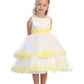 Flower Girl Petal Satin Bodice Double Tulle Layer Dress by TIPTOP KIDS - AS5251