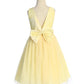 Girl Party Ombre Eyelet Stretch Mesh Dress by AS542 Kids Dream - Girl Formal Dresses