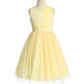 Girl Party Ombre Eyelet Stretch Mesh Dress by AS542 Kids Dream - Girl Formal Dresses