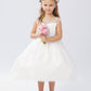 Flower Girl Dress - Lace Bodice with Rhinestone and Pearl by TIPTOP KIDS - AS5746