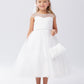 Flower Girl Dress - Lace Bodice with Rhinestone and Pearl by TIPTOP KIDS - AS5746