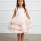 Girl Dress with Glitter Bodice and Ruffles by TIPTOP KIDS - AS5829