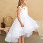 Flower Girl Veritical Beaded Pattern Dress by TIPTOP KIDS - AS5837