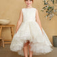 Flower Girl Veritical Beaded Pattern Dress by TIPTOP KIDS - AS5837