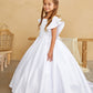 Flower Girl Dress with Satin Butterfly Sleeves by TIPTOP KIDS - AS5840