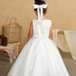 Flower Girl Tulle Sleeveless Lace Bodice Dress by TIPTOP KIDS - AS5846