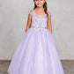 Off Shoulder Beaded Bodice Girl Pageant/Mini Quince Dress by TIPTOP KIDS - AS7021